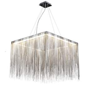Image1 of Avenue Lighting Fountain Ave Collection Hanging Chandelier Chrome