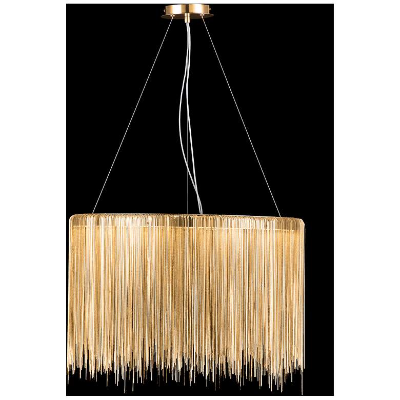 Image 1 Avenue Lighting Fountain Ave Collection Hanging Chandelier Gold