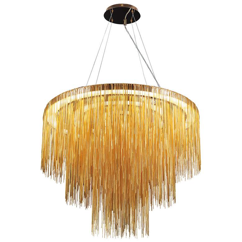 Image 1 Avenue Lighting Fountain Ave Collection Pendant Gold