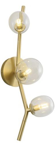 Image 2 Avenue Lighting Hampton Collection Wall Sconce 22" Brushed Brass more views