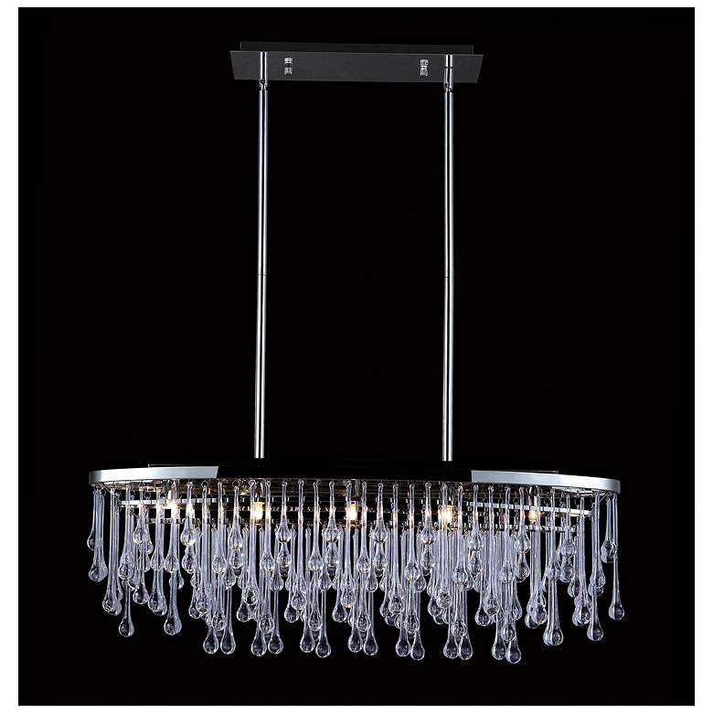 Image 1 Avenue Lighting Hollywood Blvd. Collection Chandelier Polished Nickel