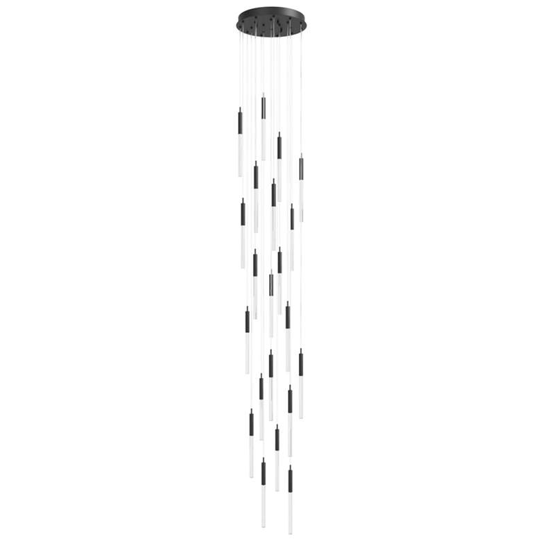 Image 1 Avenue Lighting Main St. Collection Flush Mount Pendants 158" Black