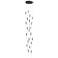Avenue Lighting Main St. Collection Flush Mount Pendants 158" Black