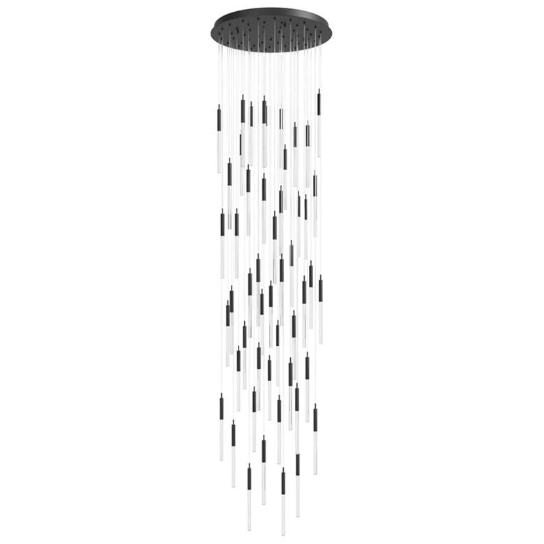 Image 1 Avenue Lighting Main St. Collection Flush Mount Pendants 158" Black