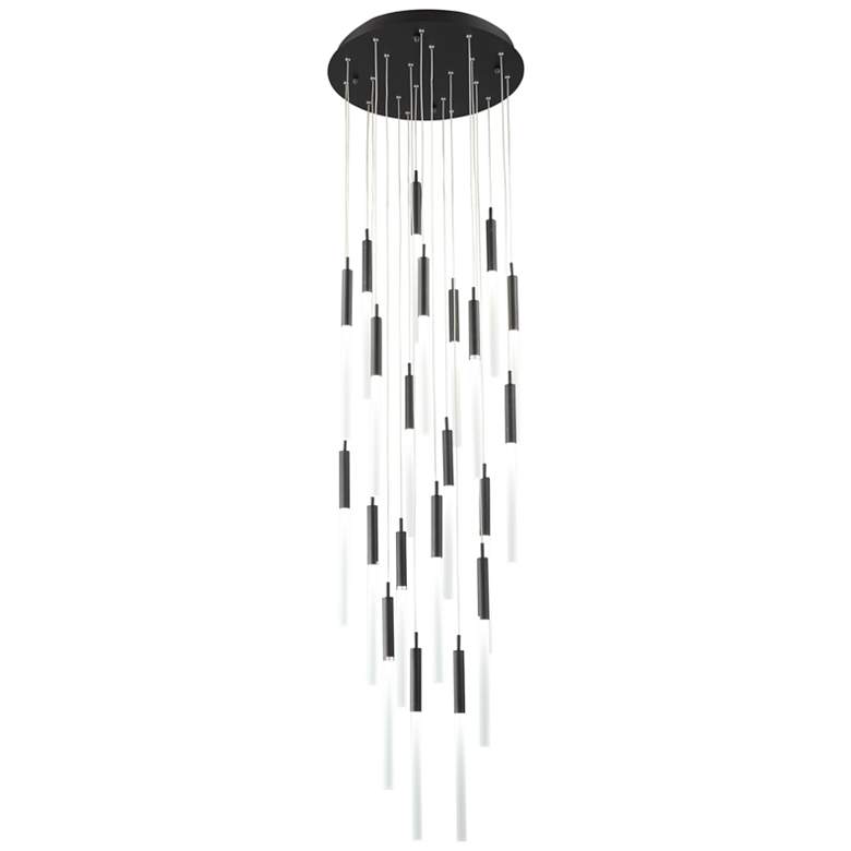 Image 1 Avenue Lighting Main St. Collection Flush Mount Pendants Black