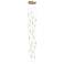Avenue Lighting Main St. Collection Pendant 158" Brushed Brass