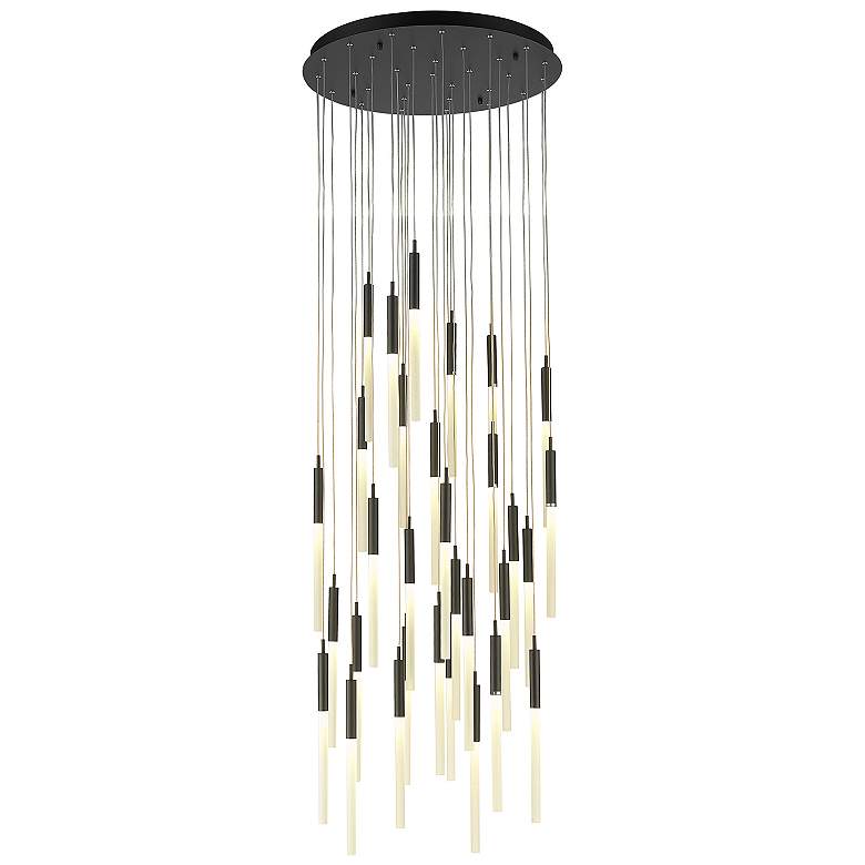 Image 1 Avenue Lighting Main St. Collection Pendant Black