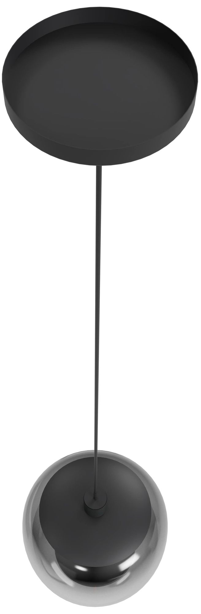 Image 3 Avenue Lighting Monaco Collection  11.8" Black+Smoky more views