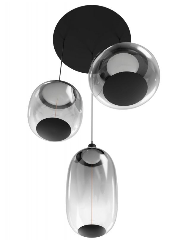 Image 2 Avenue Lighting Monaco Collection  180" Black more views