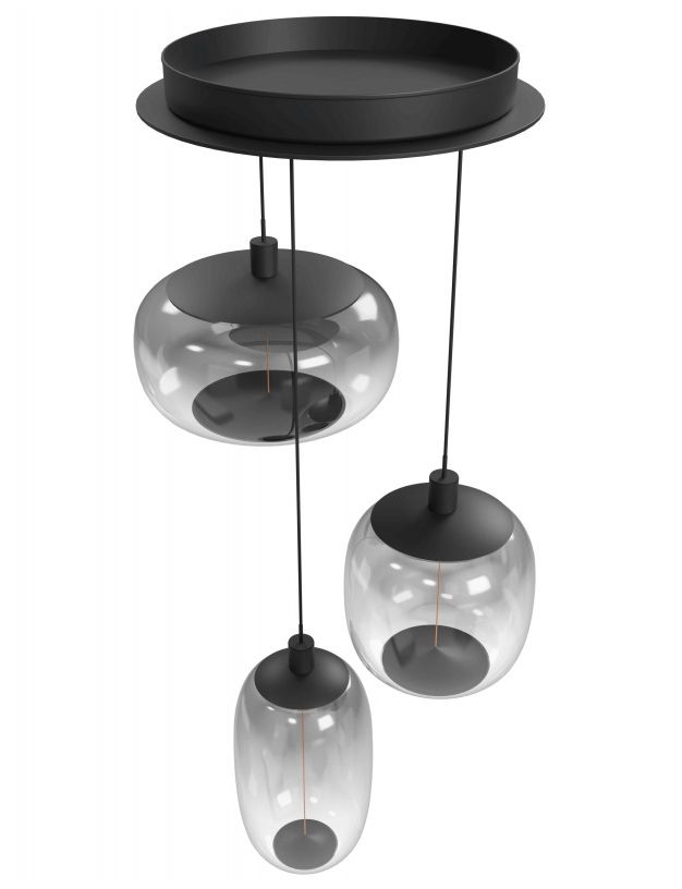 Image 3 Avenue Lighting Monaco Collection  180" Black more views