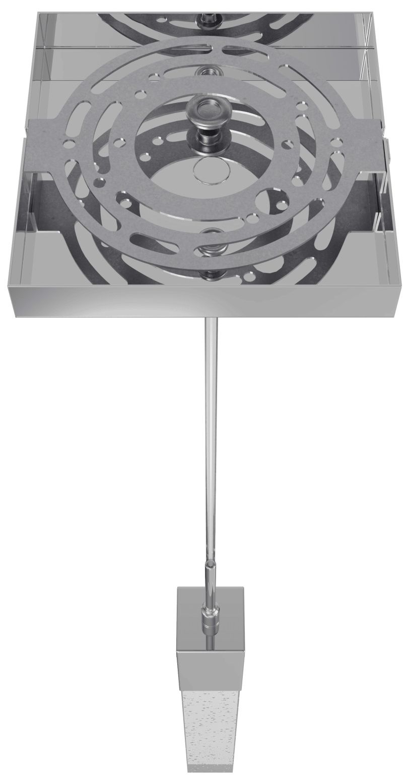 Image 3 Avenue Lighting Original Glacier 1-Light 2"W Mini Pendant in Chrome more views
