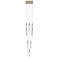 Avenue Lighting Original Glacier Snow 13 Light Pendant 148" Brushed Br