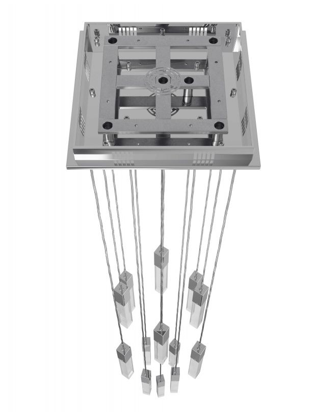 Image 3 Avenue Lighting Original Glacier Snow 13 Light Pendant 148" Polish Chrome more views