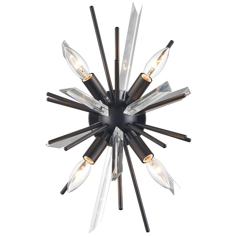 Image 1 Avenue Lighting Palisades Ave. Collection Wall Sconce Black