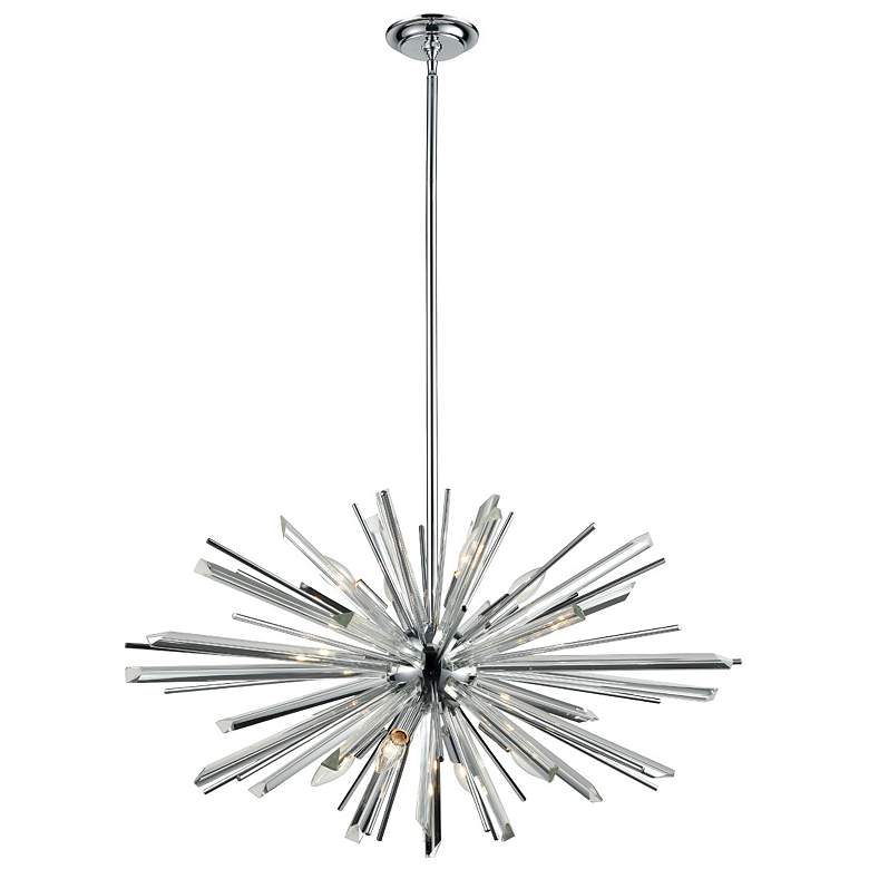 Image 1 Avenue Lighting- Palisades Collection-8 Light Hanging Chandelier-Chrome