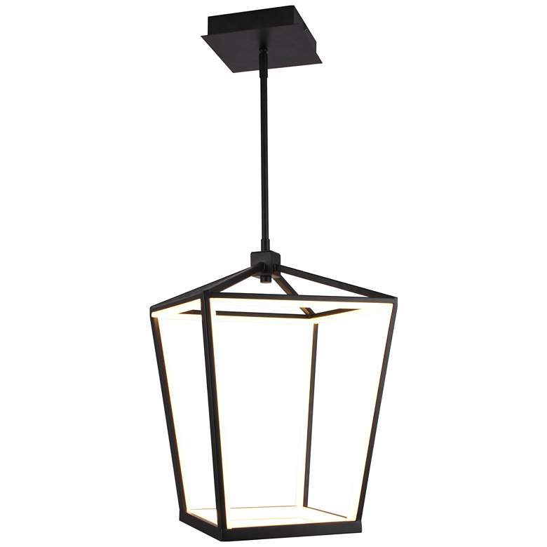 Image 1 Avenue Lighting Park Ave. Hanging Chandelier Black
