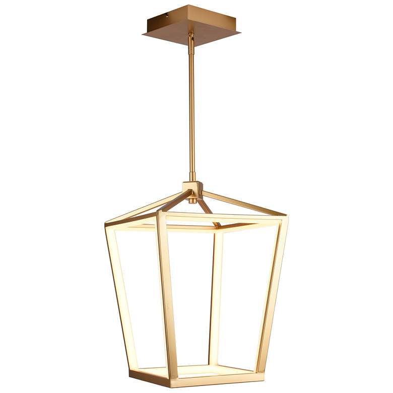 Image 1 Avenue Lighting Park Ave. Hanging Chandelier Gold