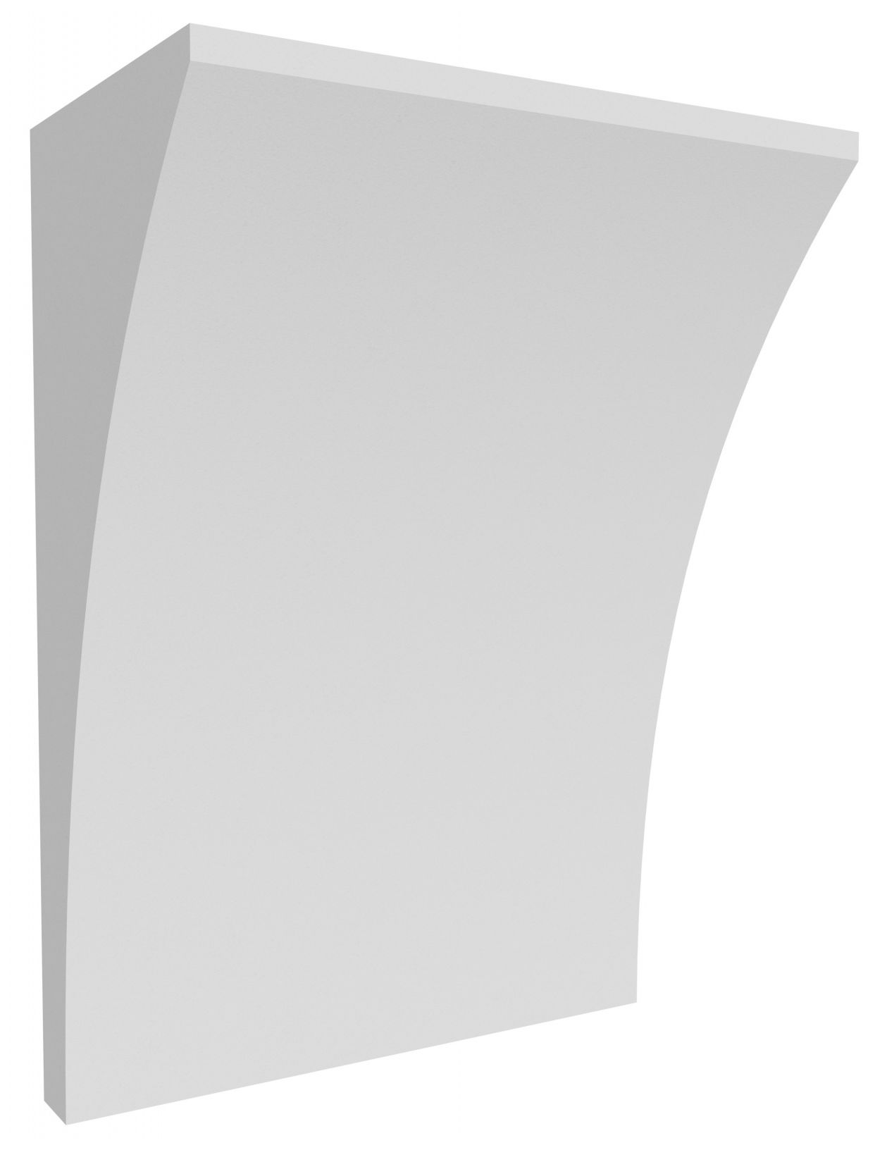 Image 2 Avenue Lighting Parker 11"H LED Wall Sconce in Paintable White Plaster more views