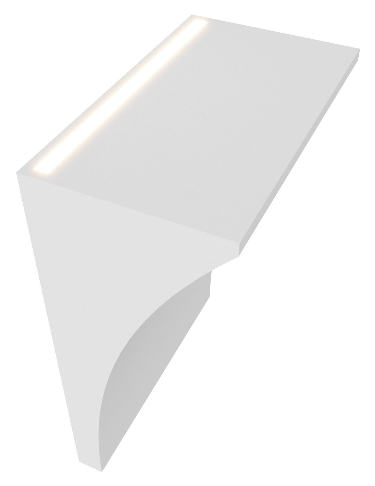 Image 3 Avenue Lighting Parker 11"H LED Wall Sconce in Paintable White Plaster more views