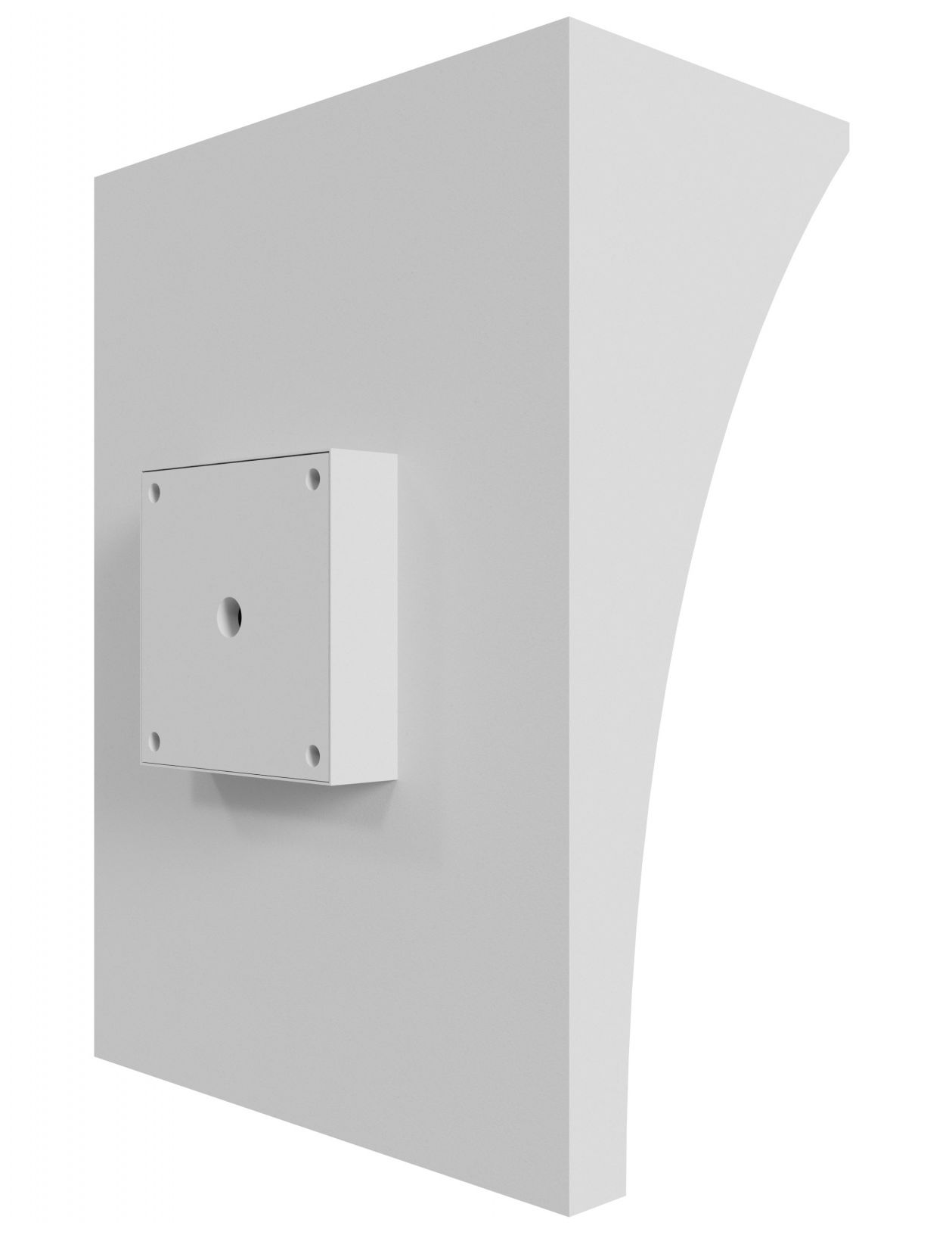 Image 5 Avenue Lighting Parker 11"H LED Wall Sconce in Paintable White Plaster more views