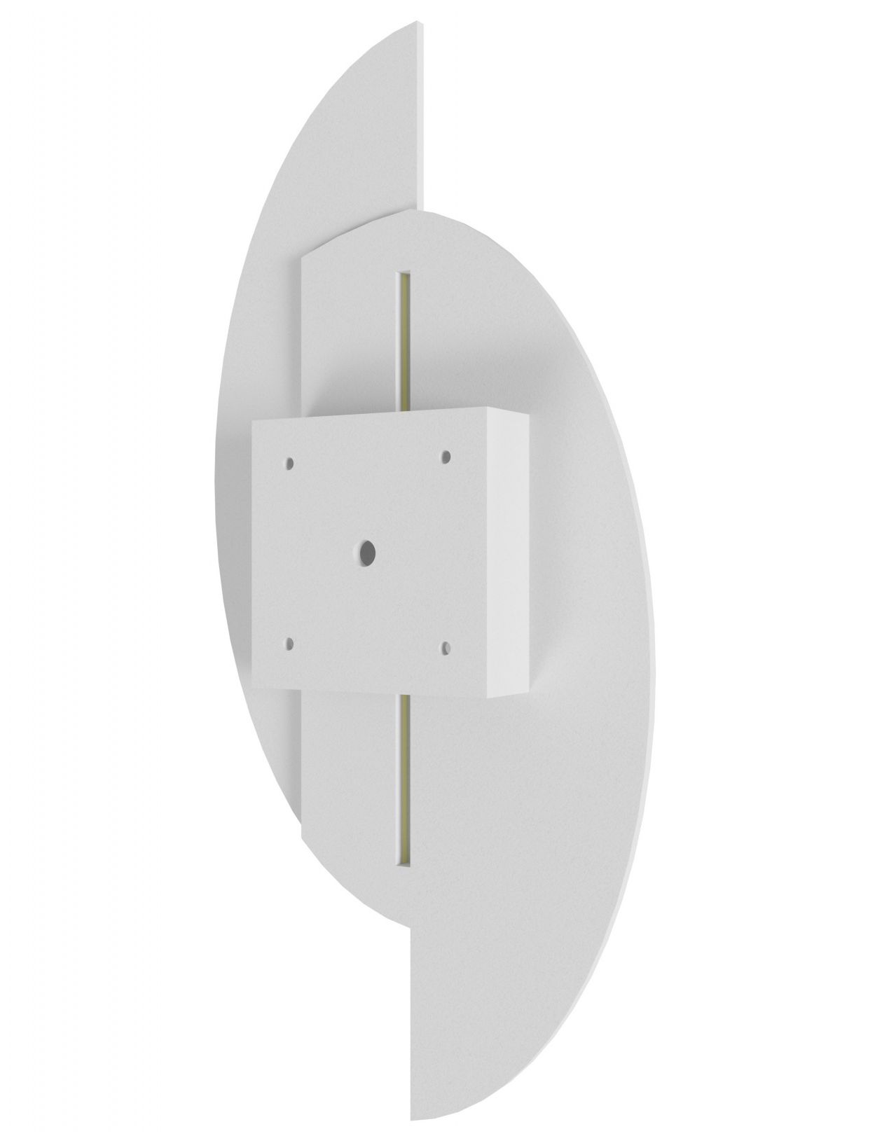 Image 4 Avenue Lighting Parker 20"H LED Wall Sconce in Paintable White Plaster more views