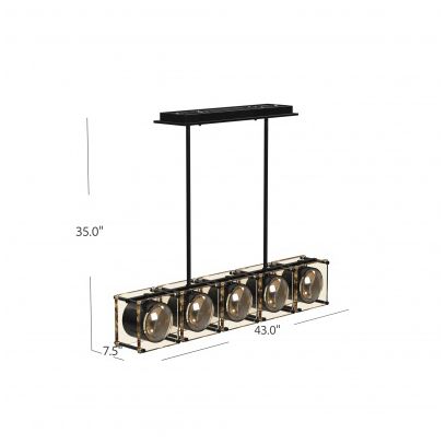 Image 4 Avenue Lighting Peninisula Collection   8" Matte Black more views