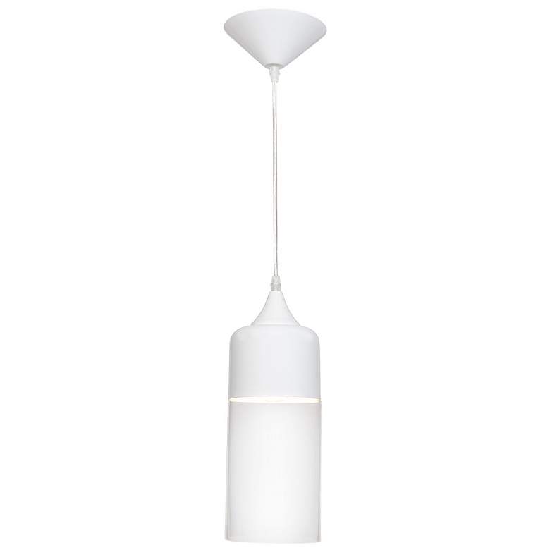 Image 1 Avenue Lighting Robertson Blvd. Collection Pendant White