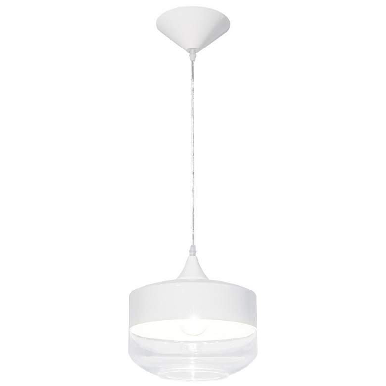 Image 1 Avenue Lighting Robertson Blvd. Collection Pendant White