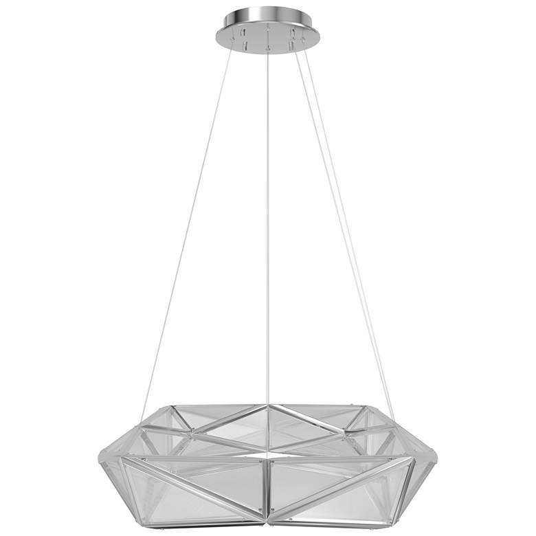 Image 1 Avenue Lighting Seoul Collection Chandelier 35" Chrome