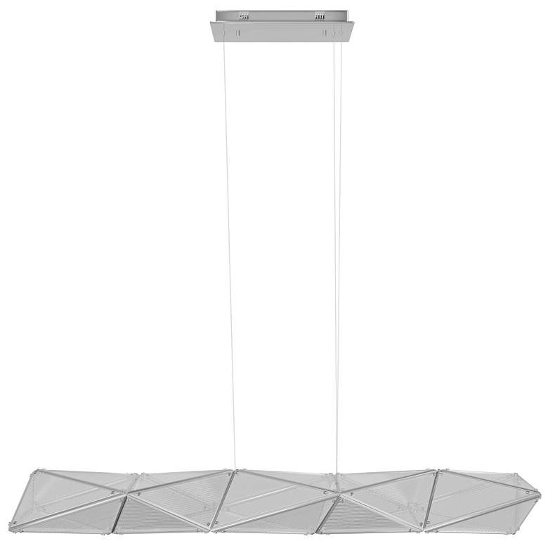 Image 1 Avenue Lighting Seoul Collection Chandelier 55" Chrome