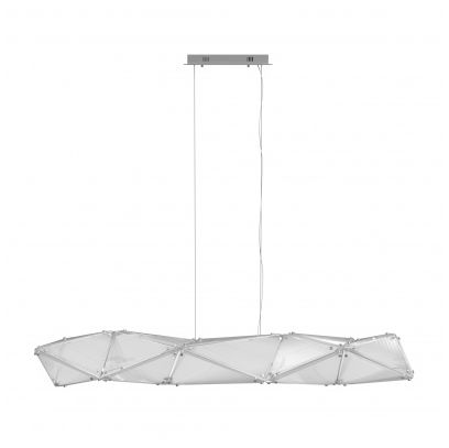 Image 3 Avenue Lighting Seoul Collection Chandelier 63" Chrome more views