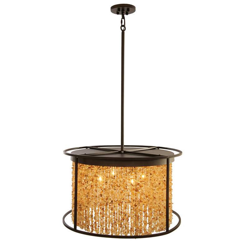 Image 1 Avenue Lighting Soho Collection Hanging Chandelier Dark Bronze
