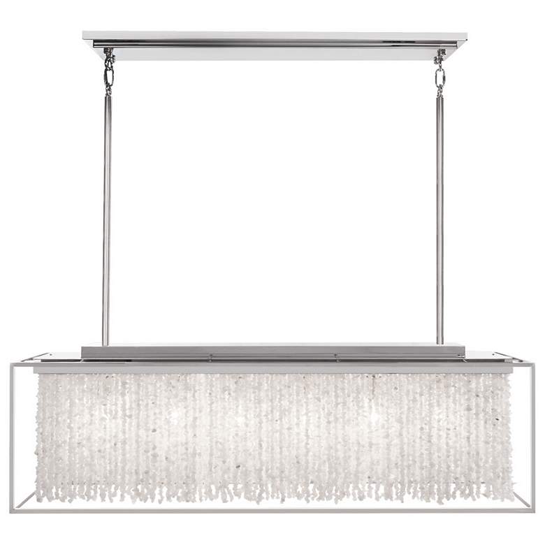 Image 1 Avenue Lighting Soho Collection Hanging Chandelier Polished Nickel Silver