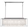 Avenue Lighting Soho Collection Hanging Chandelier Polished Nickel Silver