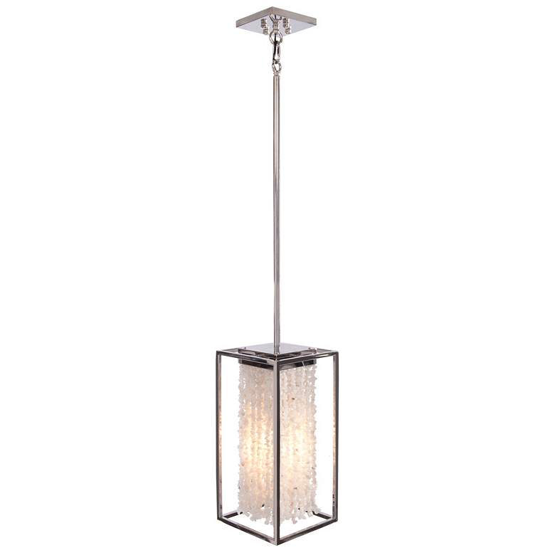 Image 1 Avenue Lighting Soho Collection Pendant Polished Nickel Silver