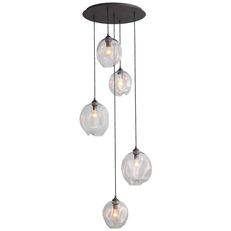 Image 1 Avenue Lighting Sonoma Ave. Collection 5 Light Pendant Cluster Dark Bronze