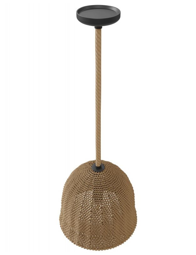 Image 3 Avenue Lighting  The Malibu Collection Pendant 16" Natrual Hemp Rope more views