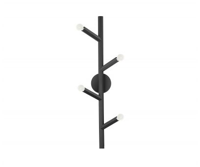 Image 2 Avenue Lighting The Oaks Collection 4 Light Wall Sconce 36" Black more views