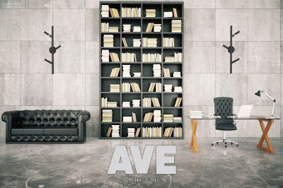 Image 4 Avenue Lighting The Oaks Collection 6 Light Wall Sconce 36" Black more views