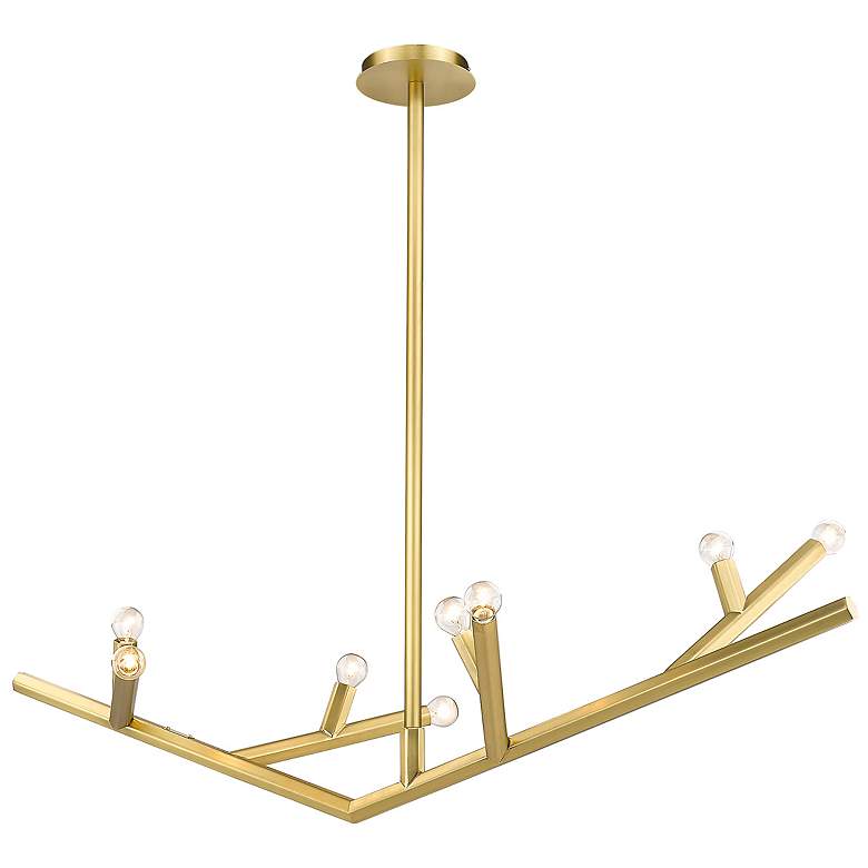 Image 1 Avenue Lighting The Oaks Collection Linear Fixture Brushed Brass