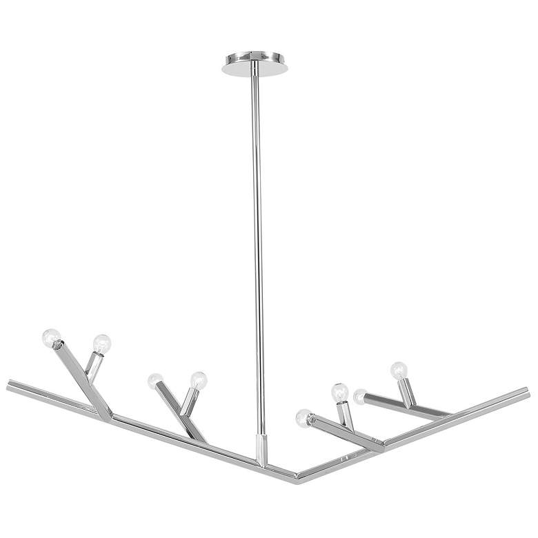 Image 1 Avenue Lighting The Oaks Collection Linear Fixture Polished Nickel