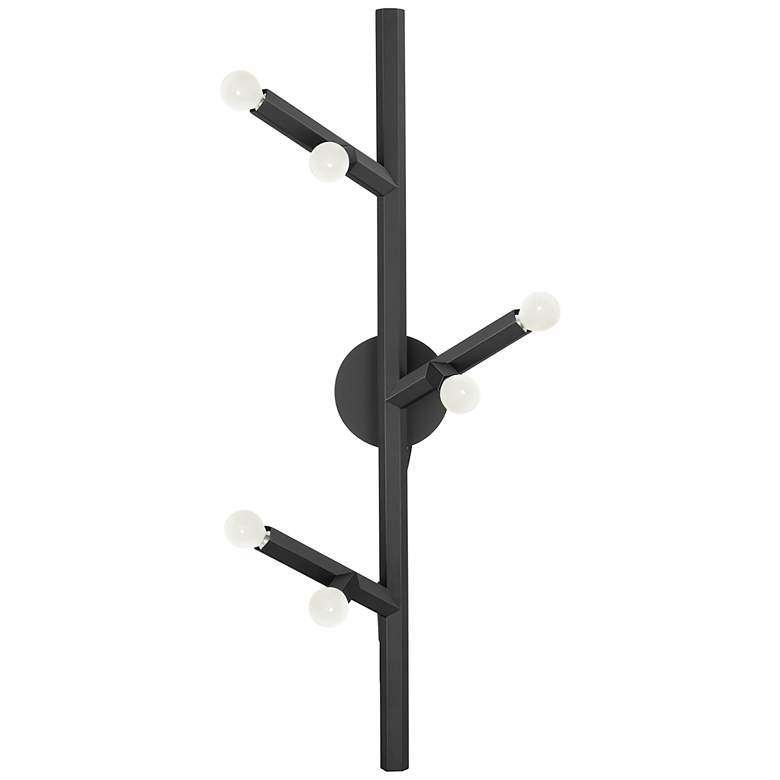 Image 1 Avenue Lighting The Oaks Collection Wall Sconce Black