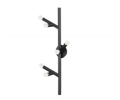 Image 3 Avenue Lighting The Oaks Collection Wall Sconce Black more views
