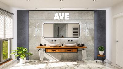 Image 4 Avenue Lighting The Oaks Collection Wall Sconce Polished Nickel more views