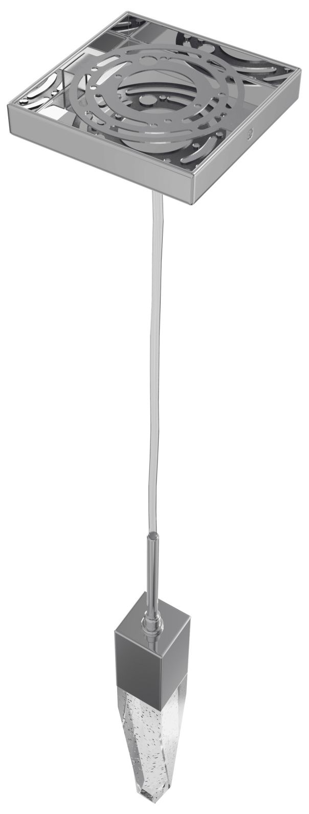 Image 3 Avenue Lighting The Original Aspen Collection 1 Light Pendant Chrome more views