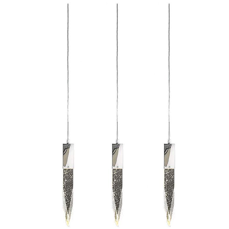 Image 1 Avenue Lighting The Original Aspen Collection 3Light Pendant PolishedChrome