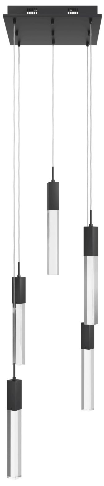 Avenue Lighting-The Original Aspen Collection-5Light Pendant Fixture-Black