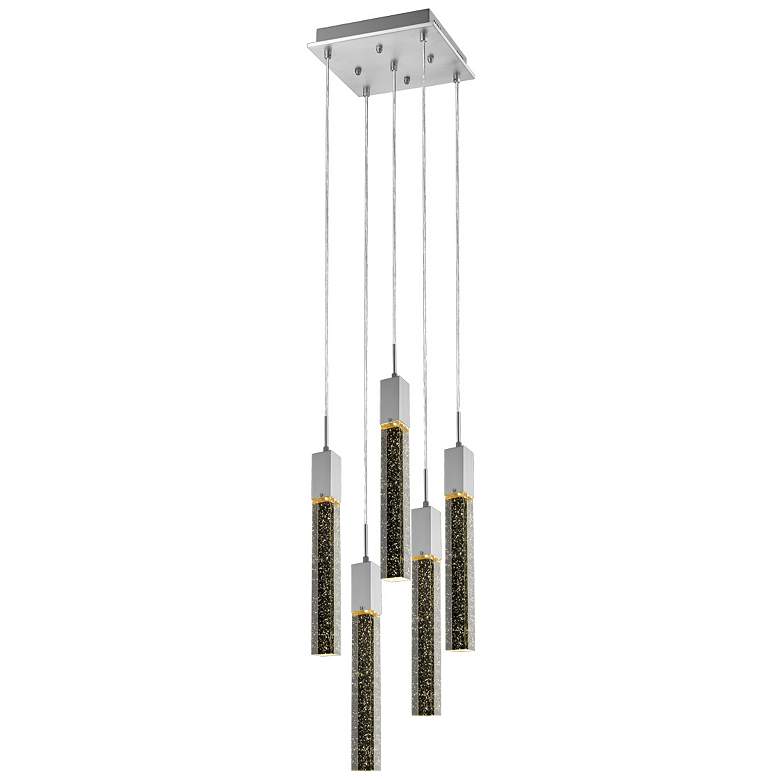 Image 1 Avenue Lighting-The Original Aspen Collection-5Light Pendant Fixture-Chrome