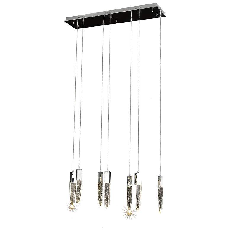 Image 1 Avenue Lighting The Original Aspen Collection 7 Light Pendant Chrome