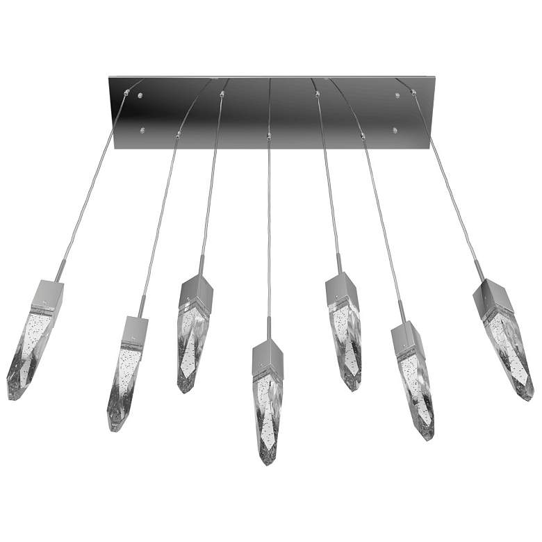 Image 3 Avenue Lighting The Original Aspen Collection 7 Light Pendant Chrome more views